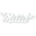 Silver Script Star Nameplate With 16"/18"/20" Chain