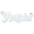 Silver Small Terra Nameplate With 16"/18"/20" Chain