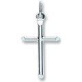 Silver Tubed Cross 1.6g