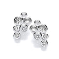 Timeless Style Rubover Set CZ Earrings