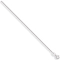 White Gold 1.2mm Singapore Chain