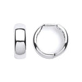 White Gold 16mm Hinged Huggies
