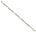 White Gold 3.7mm Curb Chain 16