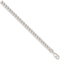 White Gold 8.0mm Curb Chain 07