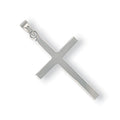 White Gold Plain Cross 1.5g