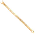 Yellow Gold 10mm Cuban Link Solid Gents Bracelet