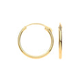 Yellow Gold 10mm Plain Sleepers