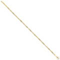 Yellow Gold 2.3mm Hollow Singapore Chain