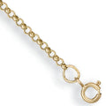 Yellow Gold 2.3mm Round Belcher Chain