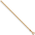 Yellow Gold 2.7mm Economy Curb Chain 16