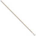 Yellow Gold 2.7mm Hollow Rope Chain