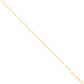 Yellow Gold 3.3mm Paper Clip Chain