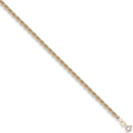 Yellow Gold 4.3mm Hollow Rope Chain
