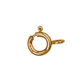 Yellow Gold 6mm Open Bolt Ring (Pack Of 6)
