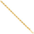 Yellow Gold 9.0mm Hollow Rope Chain