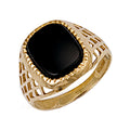 Yellow Gold Basket Side Ring 3.1g (£495)