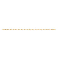 Yellow Gold Bike Lock 4.7mm Ladies Bracelet