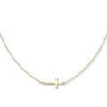 Yellow Gold Cross Chain