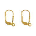 Yellow Gold Earring Wires (Pack Of 2 Pairs) 2g