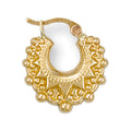Yellow Gold Fancy Creoles 1g