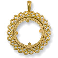 Yellow Gold (Full) Fancy Sovereign Pendant 5.2g