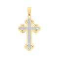 Yellow Gold/g Vintage Orthodox D/c Cross