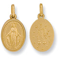 Yellow Gold Miraculous Medallion Pendant 2.1g