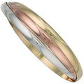 Yellow Gold & Rose Gold 5mm Russian Wedding Bangle