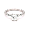 Platinum 1.04ct Diamond Solitaire Ring