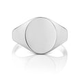 Sterling Silver Ultra Light Weight Signet Ring