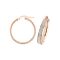 9ct Rose Gold Stardust Earrings