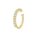 9ct Yellow Gold CZ Ear Cartilage Cuff