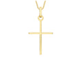 9K Yellow Gold Fancy Cross Pendant