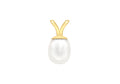 9ct Yellow Gold Cultured Freshwater Pearl Pendant