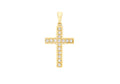 9ct Yellow Gold Cross Pendant