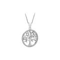 Cubic Zirconia Tree of Life Pendant