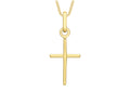 9K Yellow Gold Fancy Cross Pendant