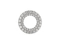 18ct White Gold Diamond Pendant