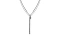 Sterling Silver Knot Popcorn Necklace 18"