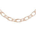 9K Rose Gold Fancy Link Bracelet
