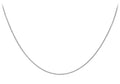 9ct White Gold Spiga Chain 20"