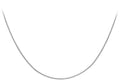 9K White Gold 1.4mm Curb Chain 16"