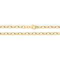 9ct Yellow Gold Hollow Belcher Chain 16"