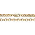 9K Yellow Gold Belcher Chain 22"