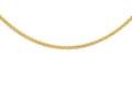 9K Yellow Gold 1.4mm Spiga Chain 18"