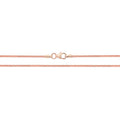 9K Rose Gold Spiga Chain 18"