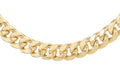 9K Yellow Gold 6mm Cuban Curb Chain 20"