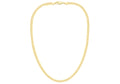 9ct Yellow Gold DC 5.7mm Curb Chain 18"