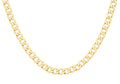 9K Yellow Gold 8.9mm Curb Chain 20"