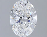 0.81ct Oval Lab Grown Diamond (Colour E, Clarity SI1, IGI Certified)